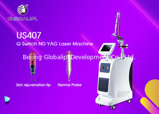Salon Q Switch ND YAG Laser Machine 600mj / 300mj For Tattoo Removal