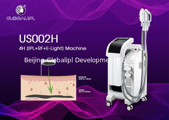 4 In 1 RF E Light ND YAG IPL Laser Hair Removal Machine 10MHz RF Frequency